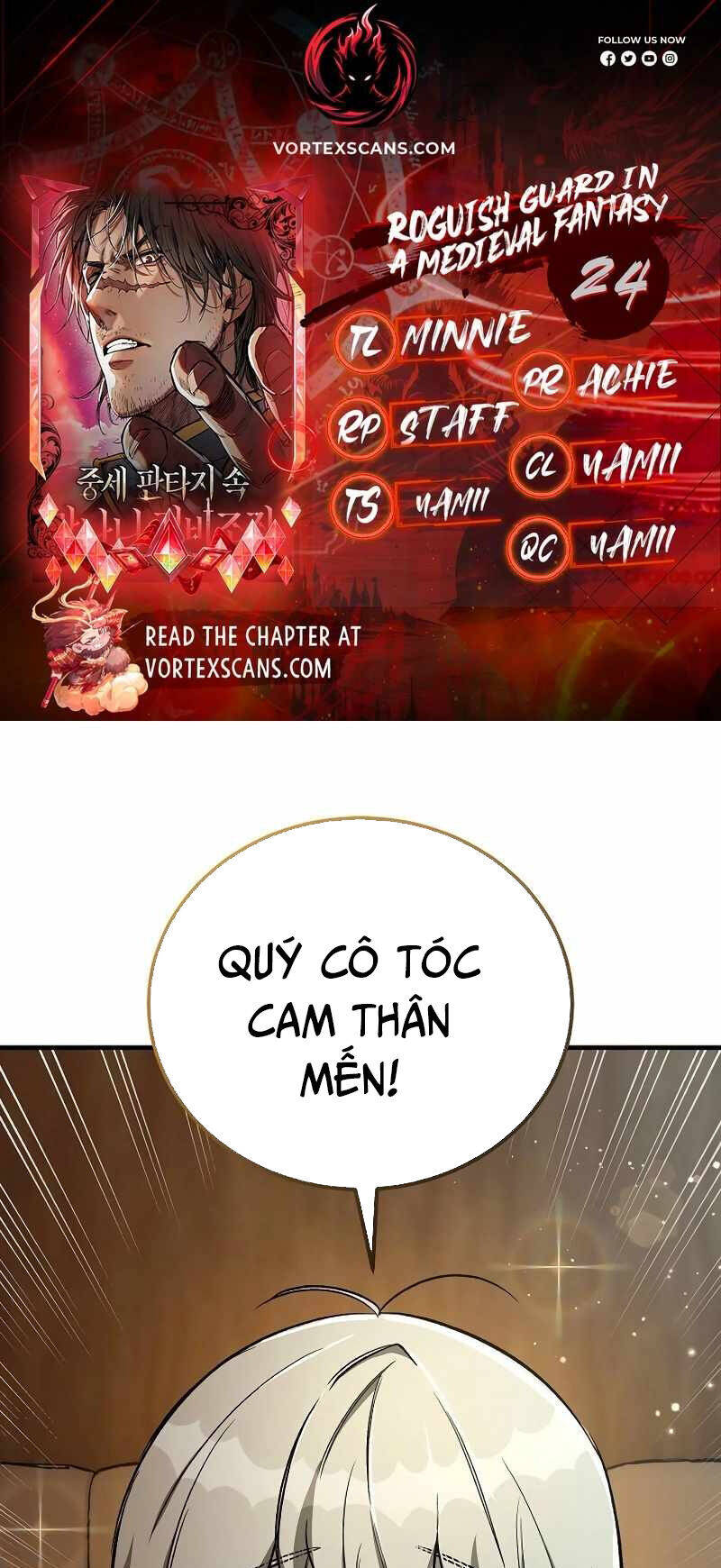Kẻ Điên Và Đội Trưởng Cảnh Vệ Chap 24 - Next Chap 25