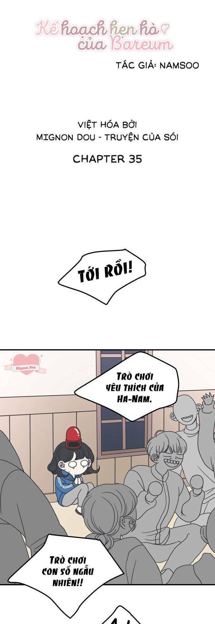 Kế Hoạch Hẹn Hò Của Bareum Chap 35 - Next Chap 36