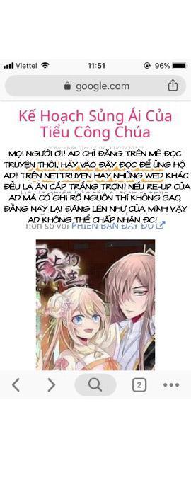 Kế Hoạch Sủng Ái Của Tiểu Công Chúa Chap 6 - Next Chap 7