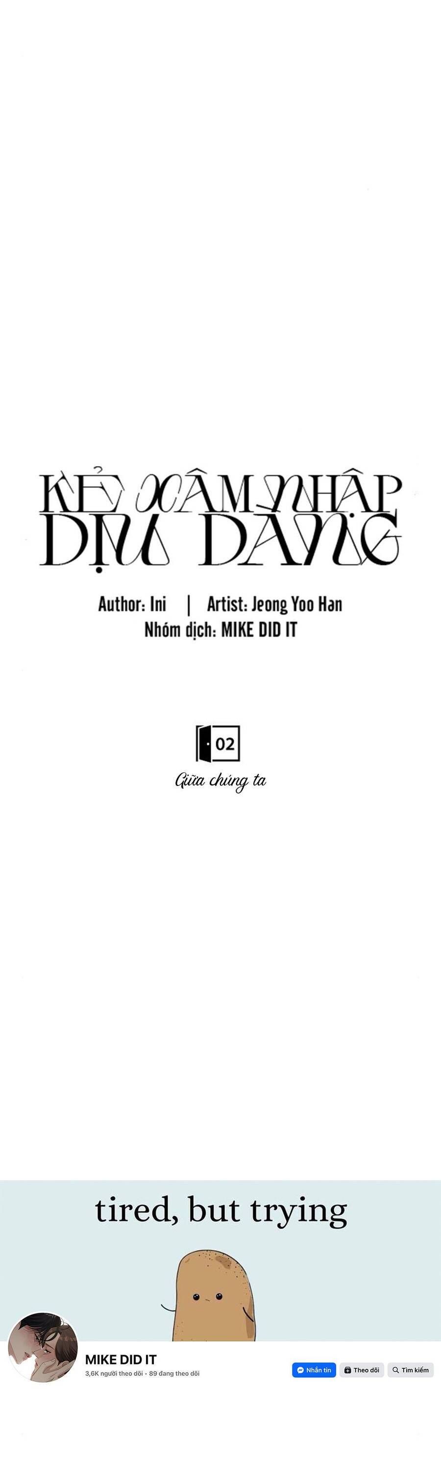 Kẻ Xâm Nhập Dịu Dàng Chap 2 - Next Chap 3