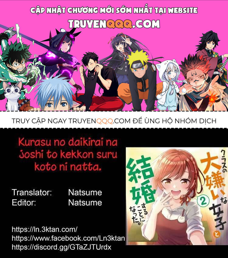 Kết Hôn Với Đứa Con Gái Mà Tôi Ghét Nhất Trong Lớp Chap 16 - Next Chap 17