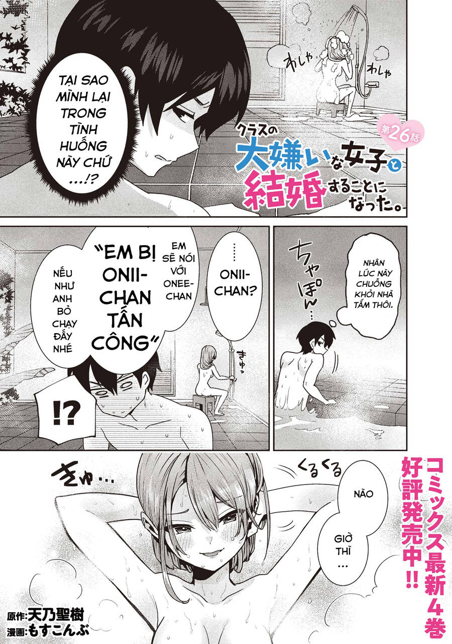 Kết Hôn Với Người Mà Tôi Ghét Nhất Chap 26 - Next Chap 27