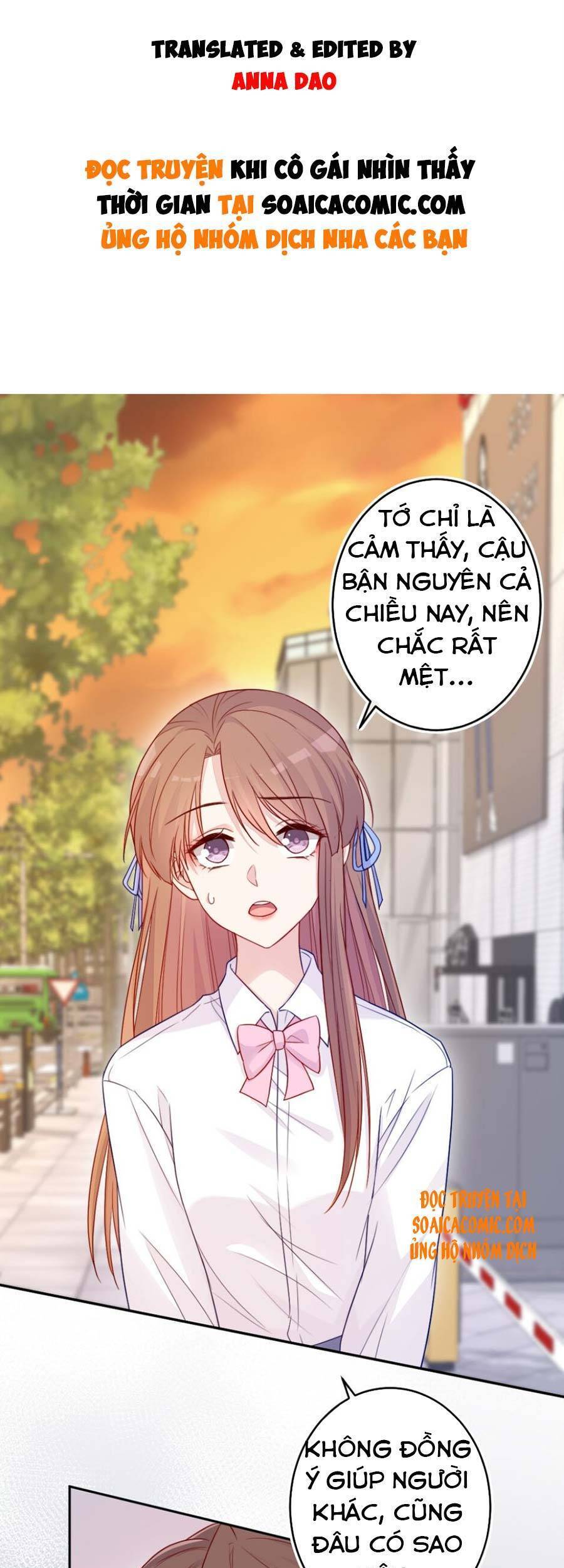 Khi Cô Gái Nhìn Thấy Thời Gian Chap 5 - Next Chap 6