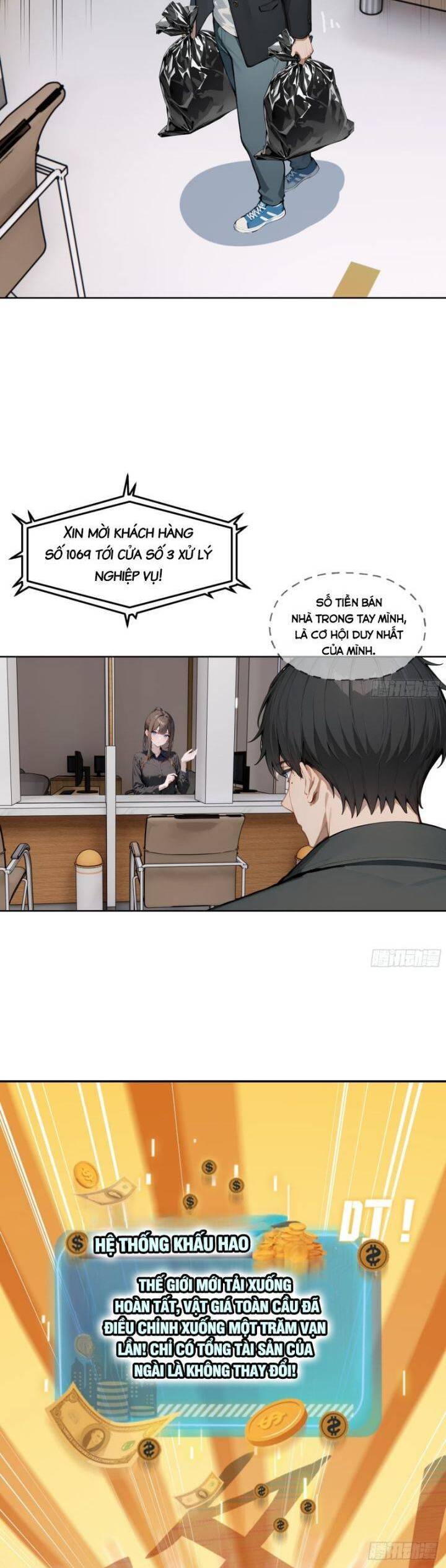 Khởi Đầu Vật Giá Sụt Giảm, Ta Trở Thành Nhà Giàu Số Một Thế Giới! Chap 1 - Next Chap 2