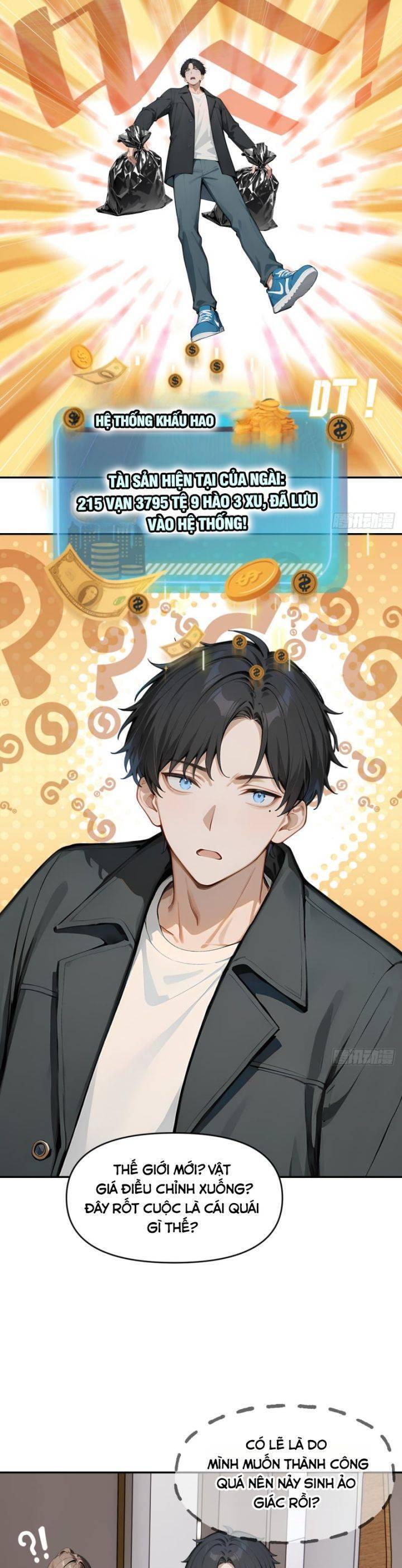 Khởi Đầu Vật Giá Sụt Giảm, Ta Trở Thành Nhà Giàu Số Một Thế Giới! Chap 1 - Next Chap 2