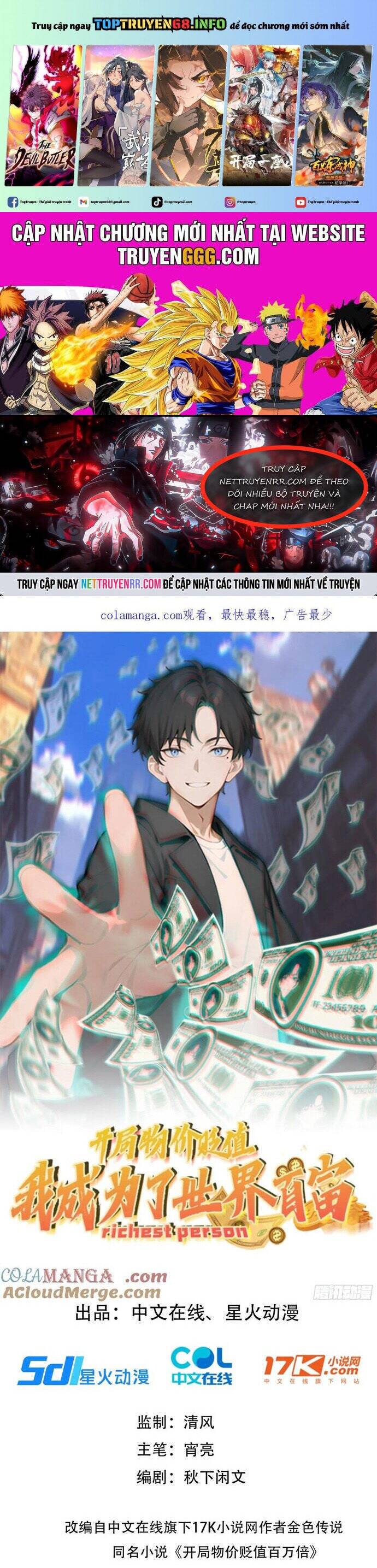 Khởi Đầu Vật Giá Sụt Giảm, Ta Trở Thành Nhà Giàu Số Một Thế Giới! Chap 44 - Next Chap 45
