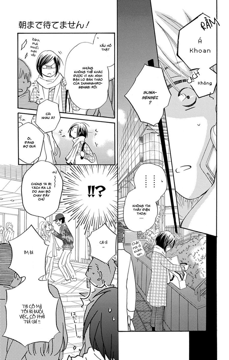 Không Thể Chờ Đến Sáng Mai Được! Chap 5 - Next Chap 6