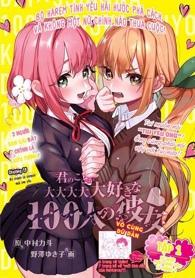 Kimi No Koto Ga Dai Dai Dai Dai Daisuki Na 100-Ri No Kanojo Chap 13 - Next Chap 14
