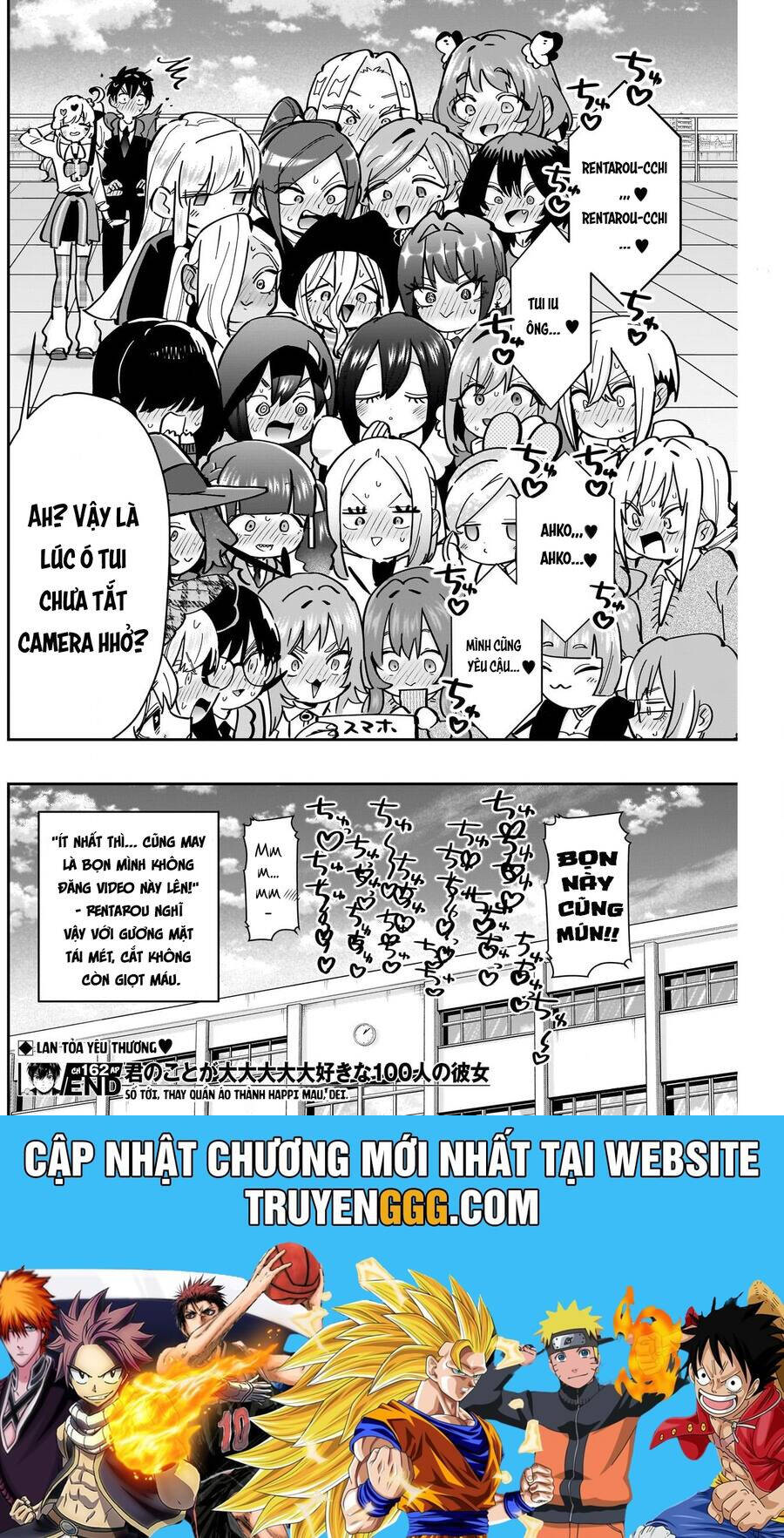 Kimi No Koto Ga Dai Dai Dai Dai Daisuki Na 100-Ri No Kanojo Chap 162 - Next Chap 163
