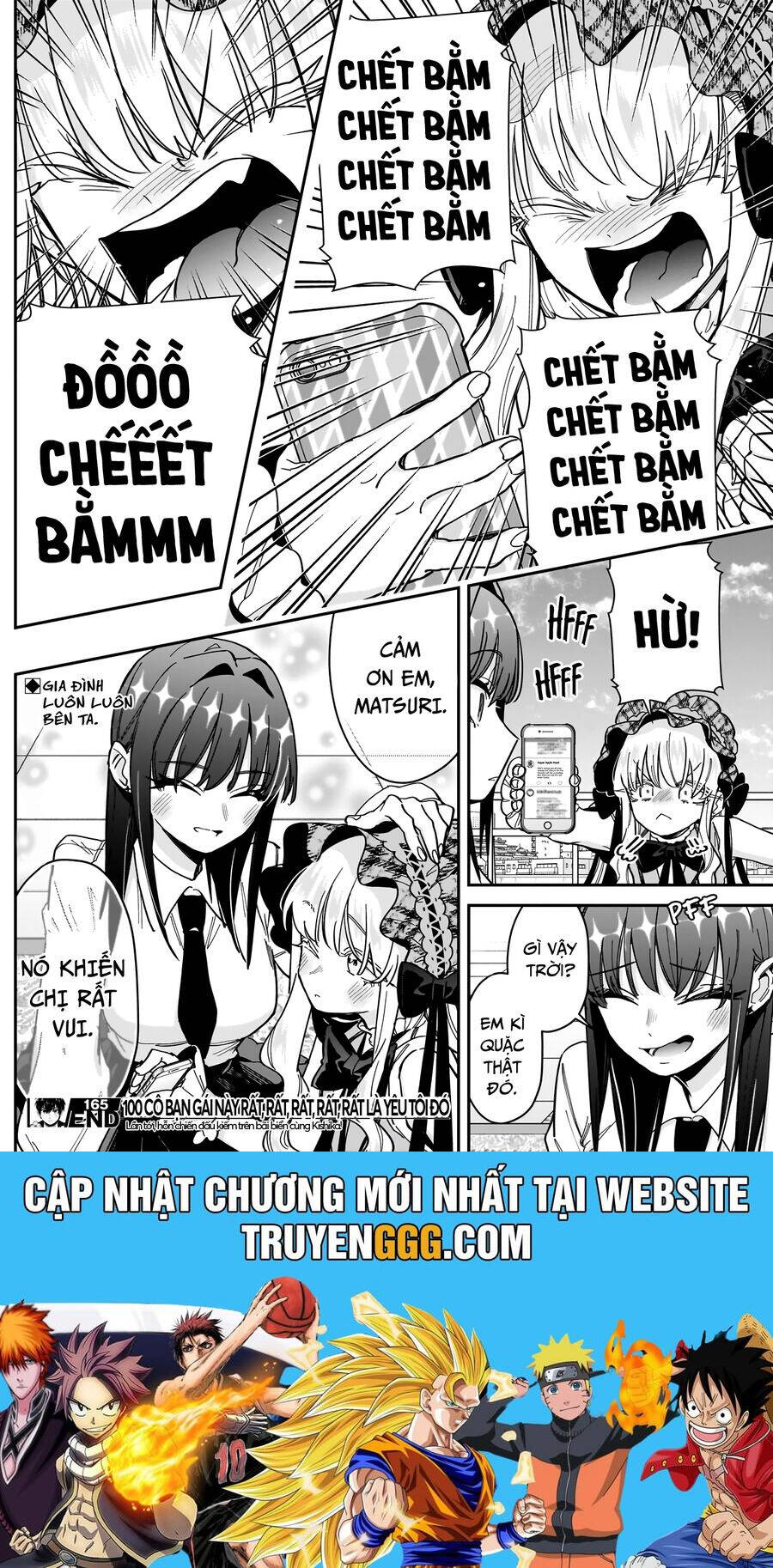 Kimi No Koto Ga Dai Dai Dai Dai Daisuki Na 100-Ri No Kanojo Chap 165 - Next Chap 166
