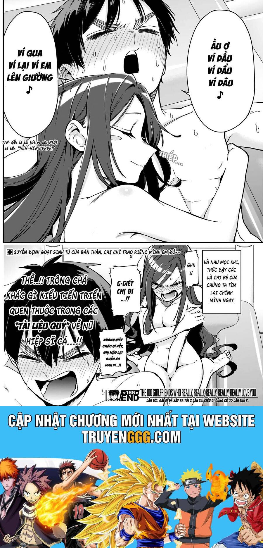 Kimi No Koto Ga Dai Dai Dai Dai Daisuki Na 100-Ri No Kanojo Chap 166 - Next Chap 167
