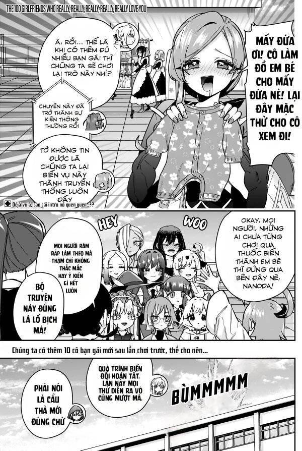 Kimi No Koto Ga Dai Dai Dai Dai Daisuki Na 100-Ri No Kanojo Chap 167 - Next Chap 168