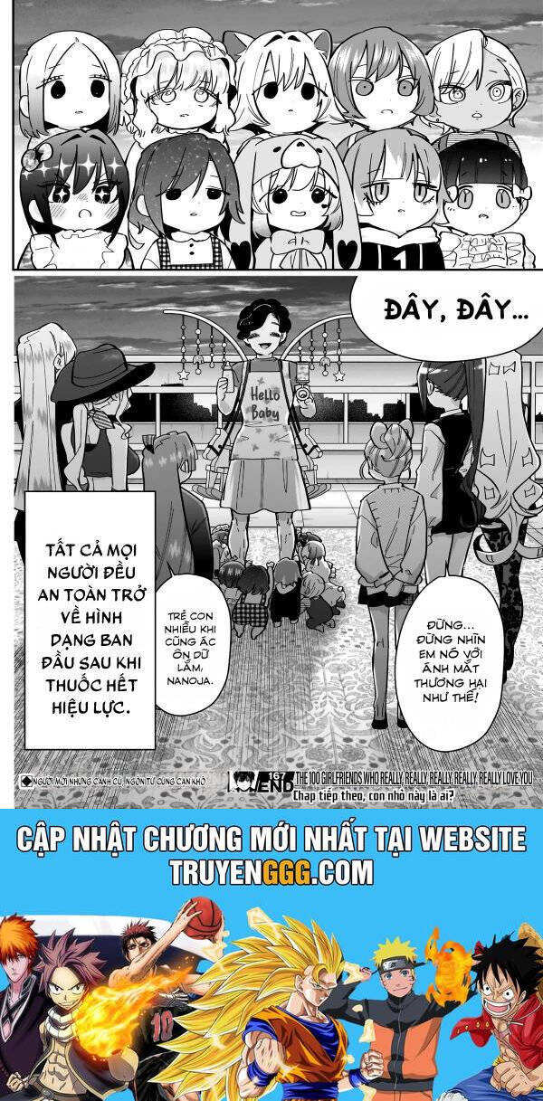 Kimi No Koto Ga Dai Dai Dai Dai Daisuki Na 100-Ri No Kanojo Chap 167 - Next Chap 168