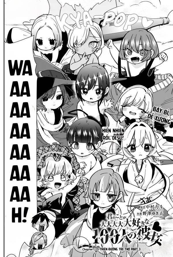 Kimi No Koto Ga Dai Dai Dai Dai Daisuki Na 100-Ri No Kanojo Chap 167 - Next Chap 168