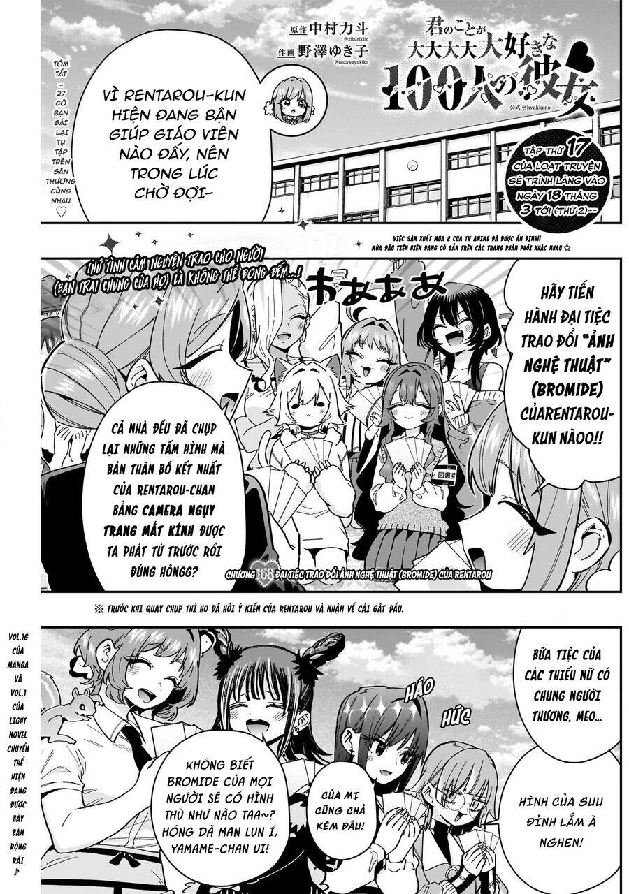 Kimi No Koto Ga Dai Dai Dai Dai Daisuki Na 100-Ri No Kanojo Chap 168 - Next Chap 169