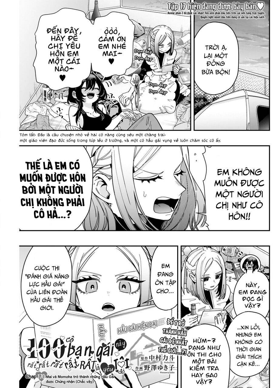 Kimi No Koto Ga Dai Dai Dai Dai Daisuki Na 100-Ri No Kanojo Chap 170 - Next Chap 171
