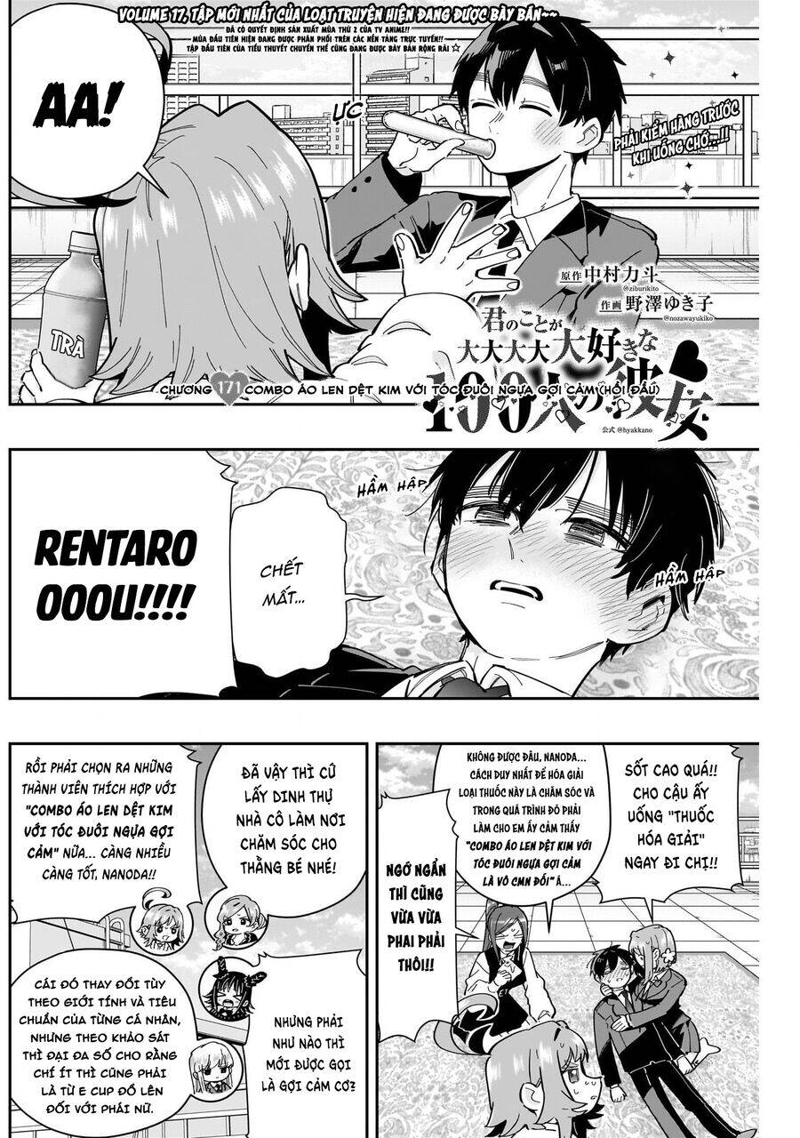 Kimi No Koto Ga Dai Dai Dai Dai Daisuki Na 100-Ri No Kanojo Chap 171 - Next Chap 172