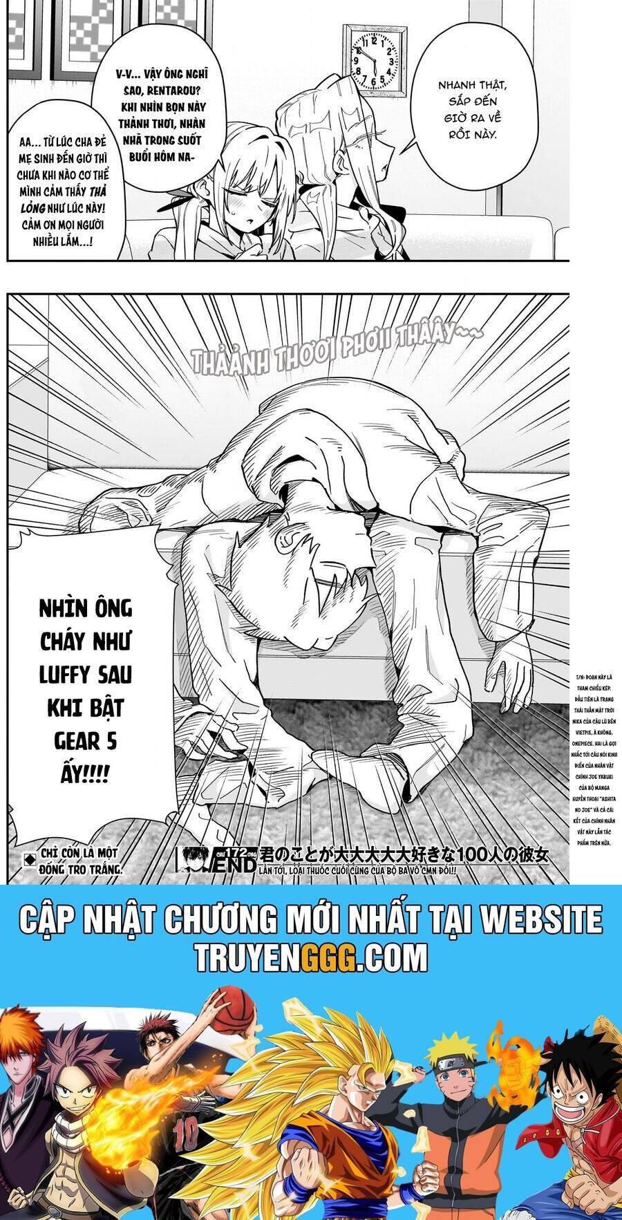 Kimi No Koto Ga Dai Dai Dai Dai Daisuki Na 100-Ri No Kanojo Chap 172 - Next Chap 173