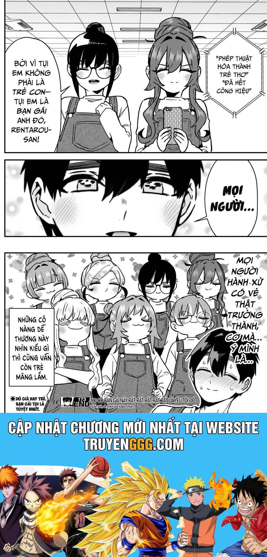Kimi No Koto Ga Dai Dai Dai Dai Daisuki Na 100-Ri No Kanojo Chap 173 - Next Chap 174