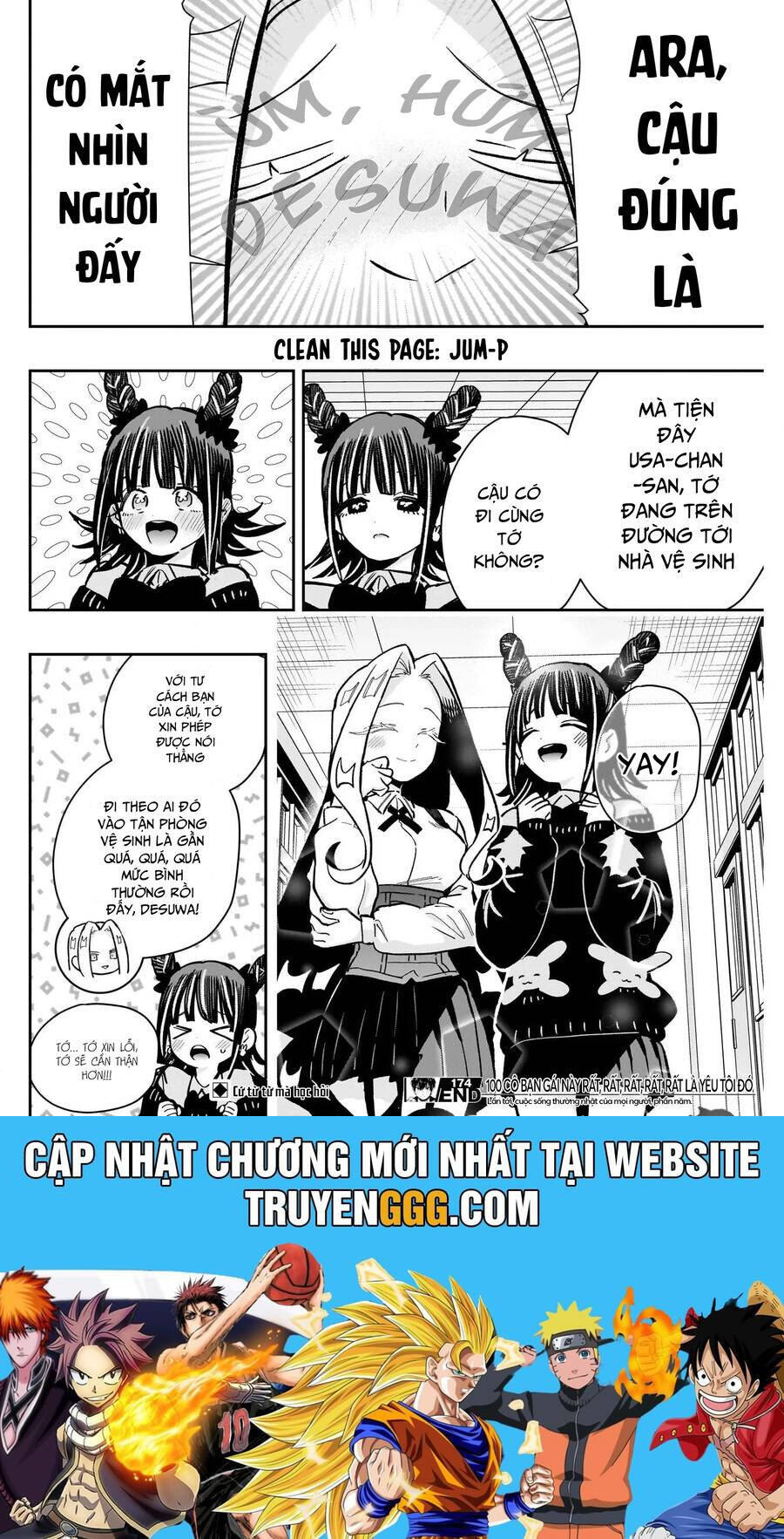 Kimi No Koto Ga Dai Dai Dai Dai Daisuki Na 100-Ri No Kanojo Chap 174 - Next Chap 175