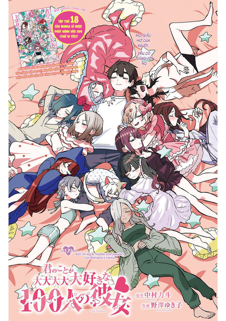 Kimi No Koto Ga Dai Dai Dai Dai Daisuki Na 100-Ri No Kanojo Chap 179 - Next Chap 180