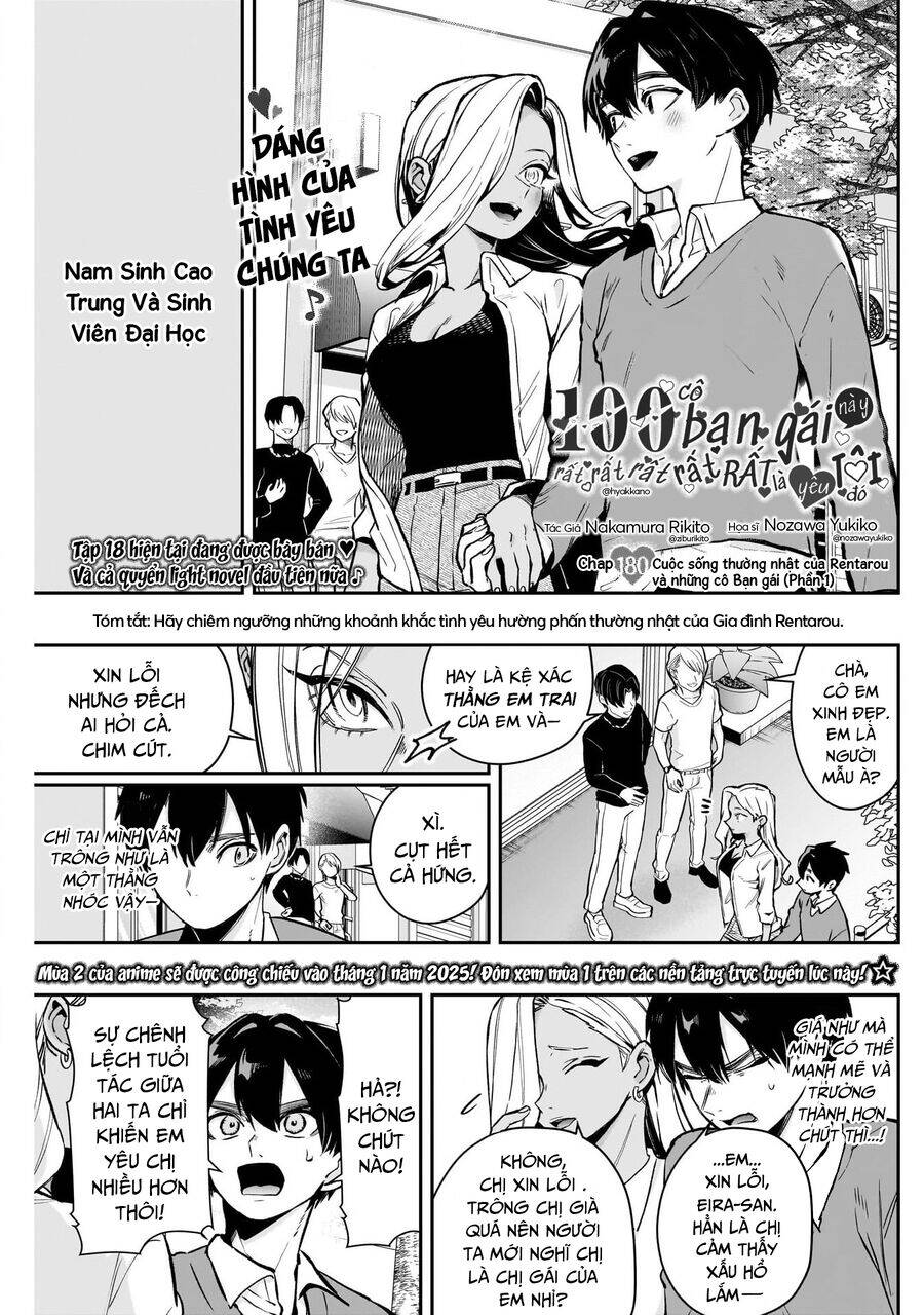 Kimi No Koto Ga Dai Dai Dai Dai Daisuki Na 100-Ri No Kanojo Chap 180 - Next Chap 181