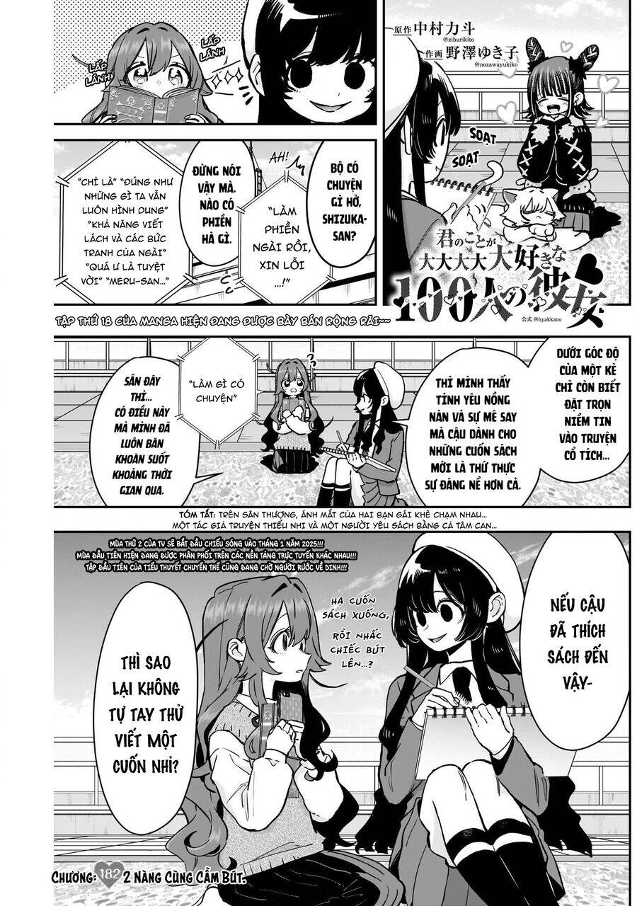 Kimi No Koto Ga Dai Dai Dai Dai Daisuki Na 100-Ri No Kanojo Chap 182 - Next Chap 183