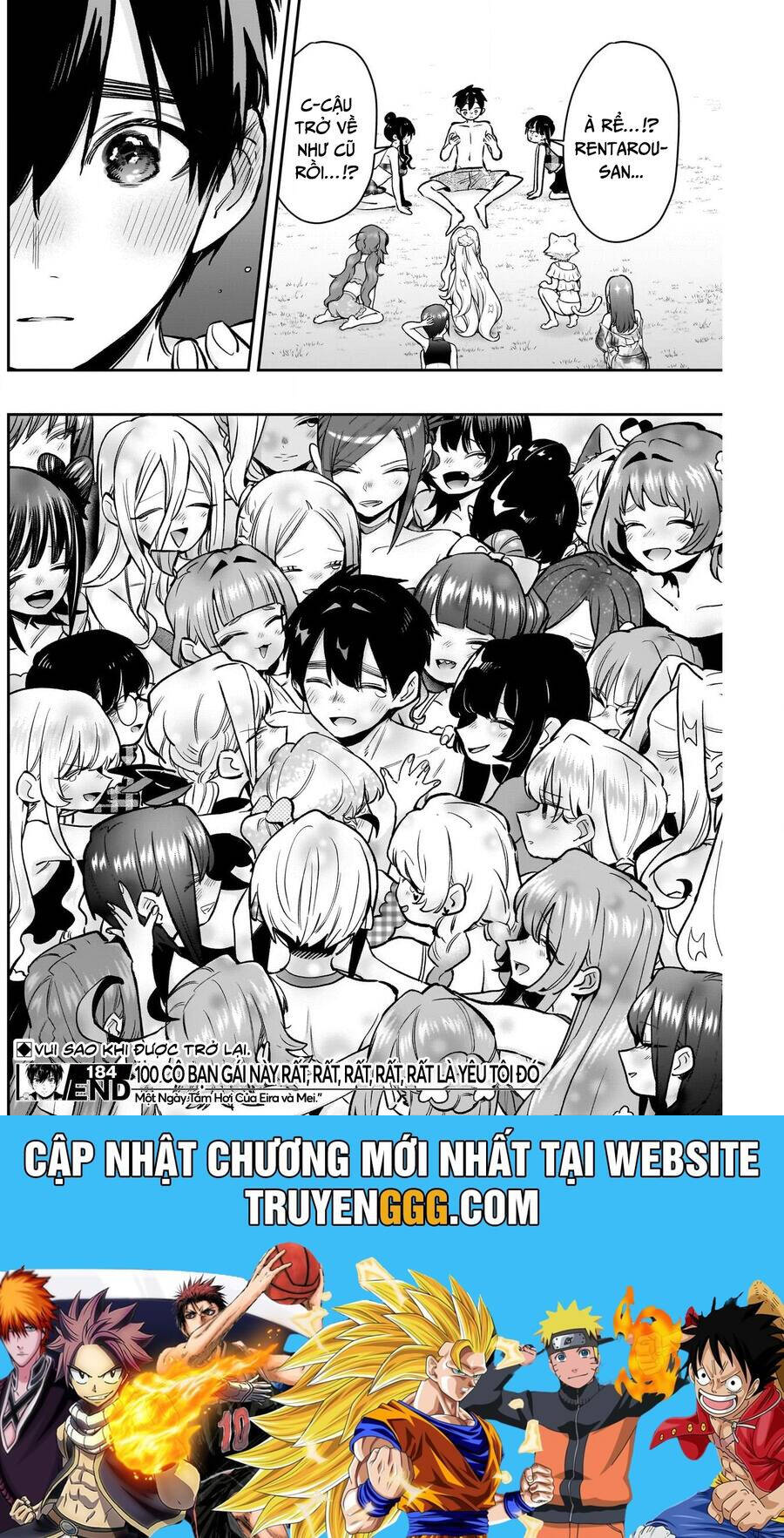 Kimi No Koto Ga Dai Dai Dai Dai Daisuki Na 100-Ri No Kanojo Chap 184 - Next Chap 185