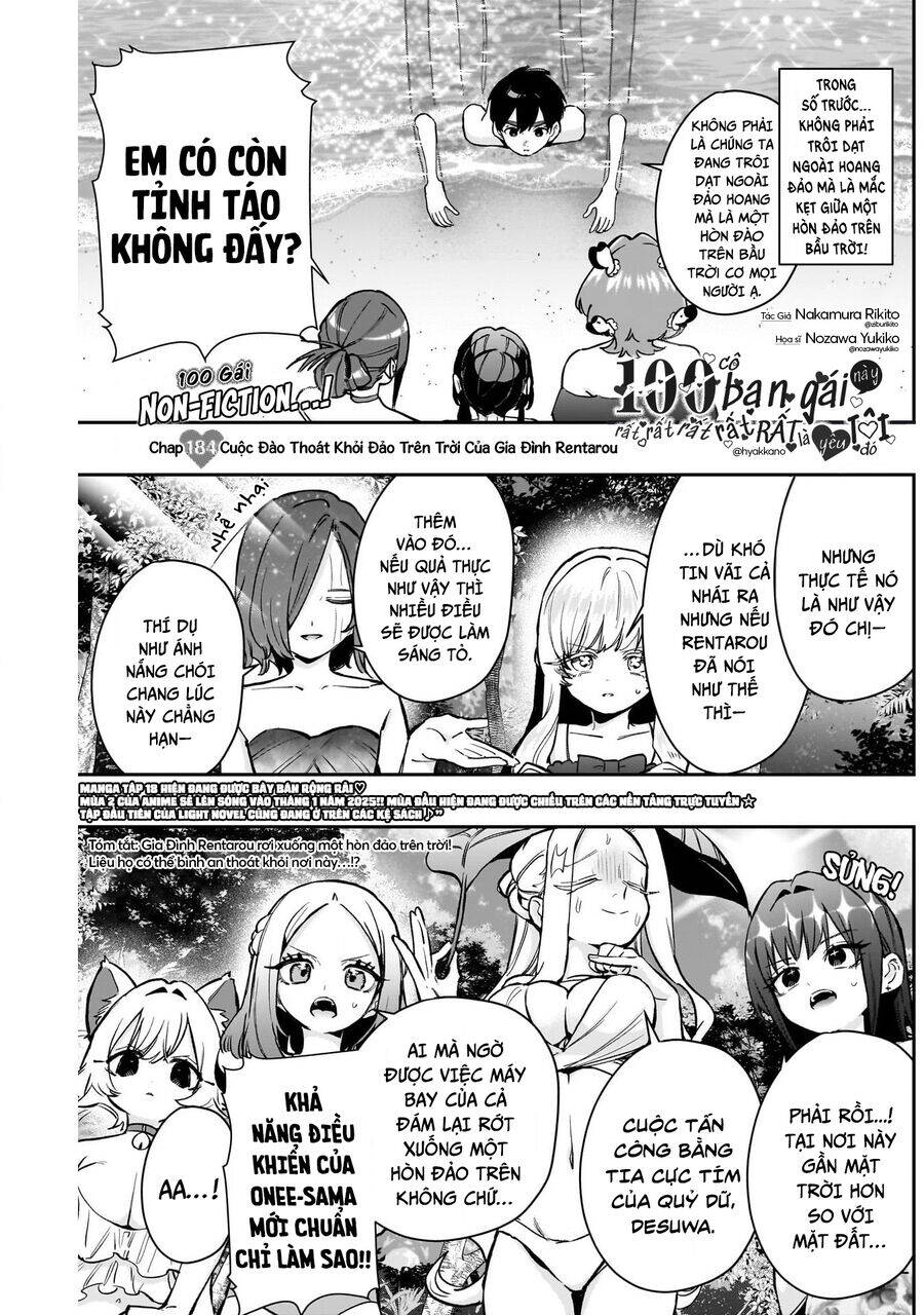 Kimi No Koto Ga Dai Dai Dai Dai Daisuki Na 100-Ri No Kanojo Chap 184 - Next Chap 185