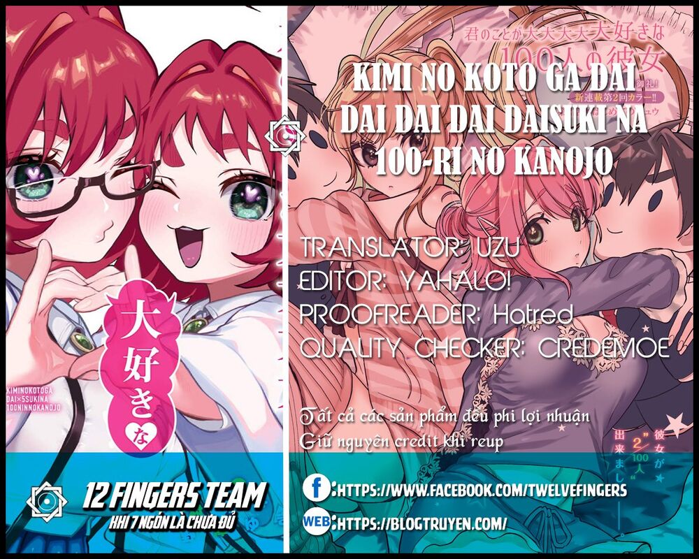 Kimi No Koto Ga Dai Dai Dai Dai Daisuki Na 100-Ri No Kanojo Chap 235 - Next Chap 236