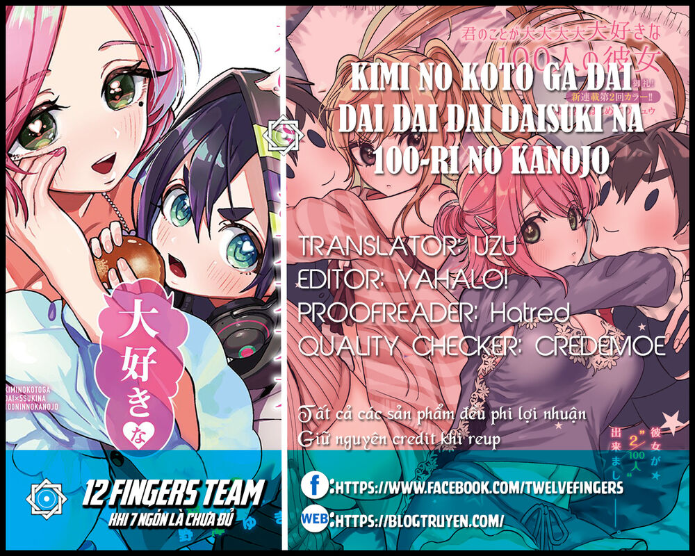 Kimi No Koto Ga Dai Dai Dai Dai Daisuki Na 100-Ri No Kanojo Chap 30 - Next Chap 31