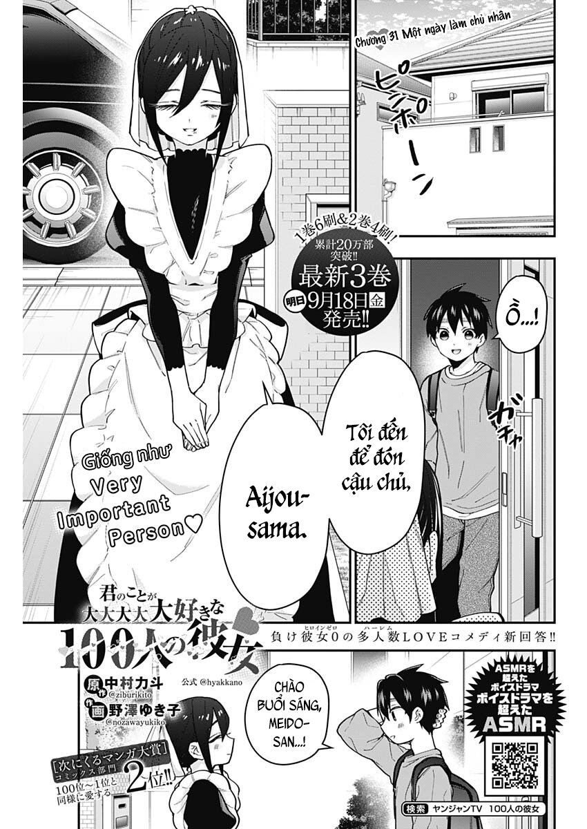 Kimi No Koto Ga Dai Dai Dai Dai Daisuki Na 100-Ri No Kanojo Chap 31 - Next Chap 32