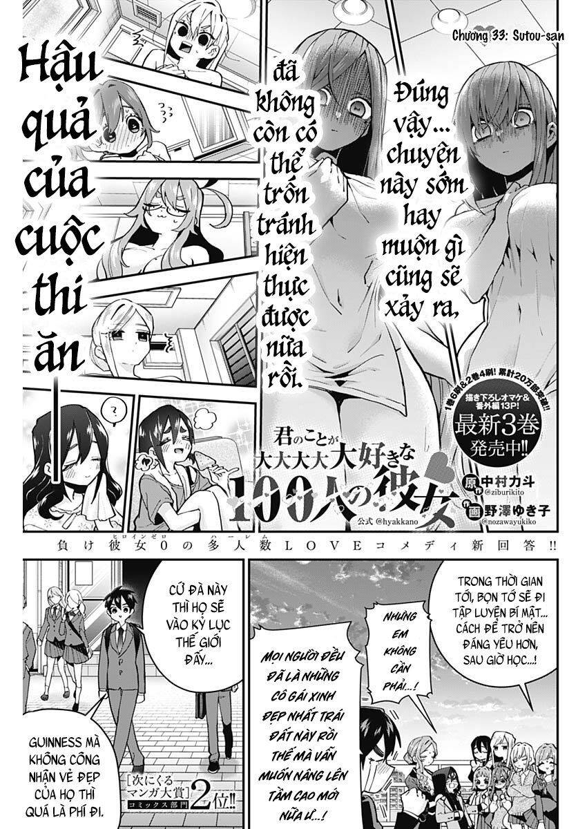 Kimi No Koto Ga Dai Dai Dai Dai Daisuki Na 100-Ri No Kanojo Chap 33 - Next Chap 34