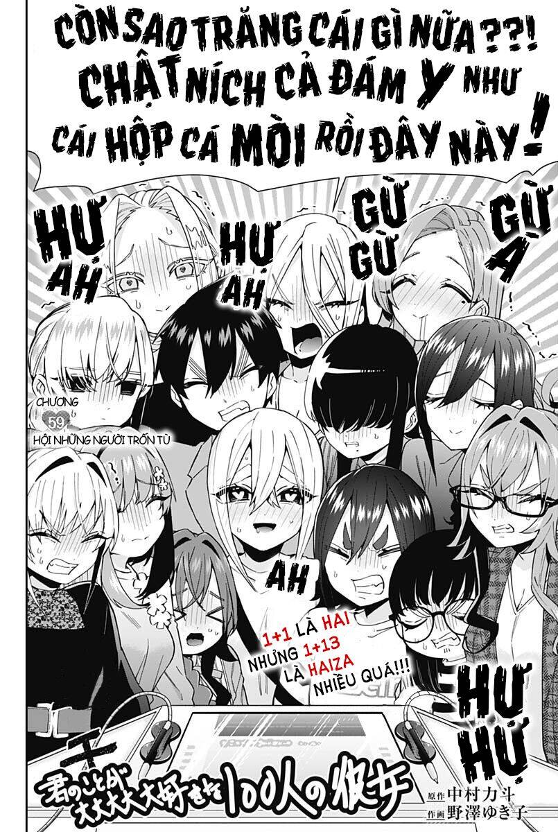 Kimi No Koto Ga Dai Dai Dai Dai Daisuki Na 100-Ri No Kanojo Chap 59 - Next Chap 60