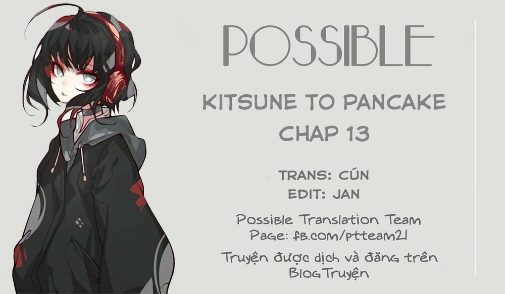 Kitsune To Pancake Chap 13 - Next Chap 14