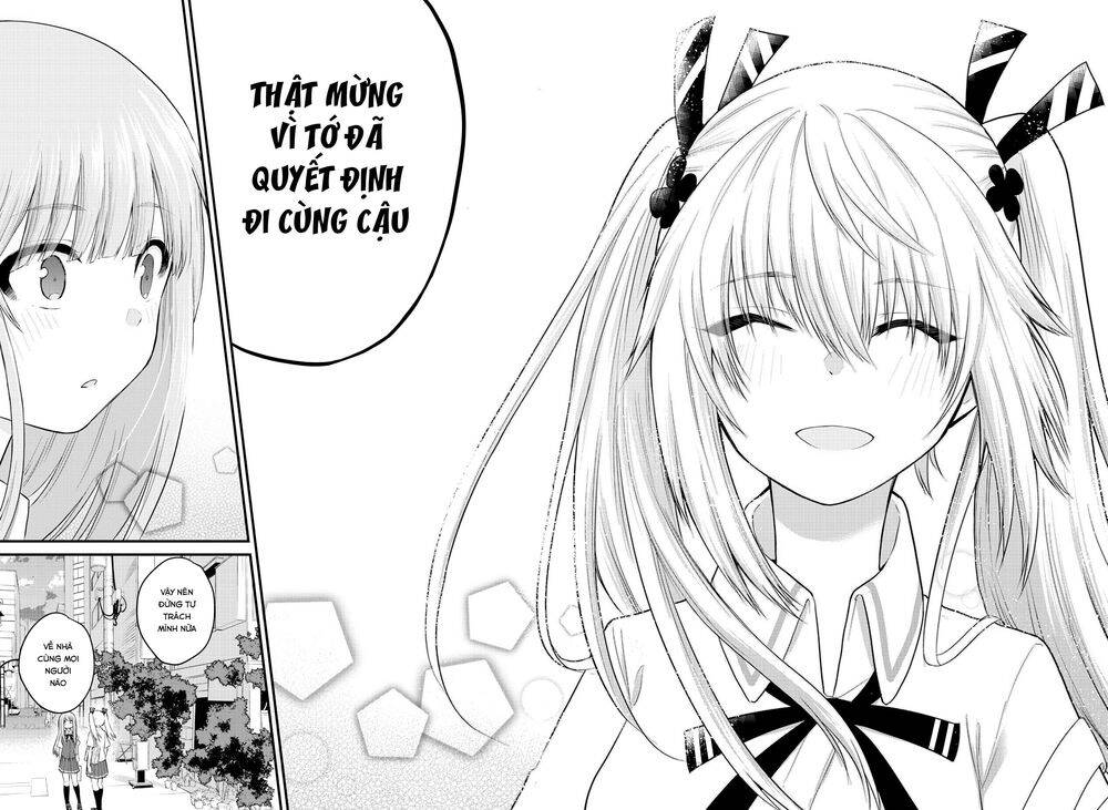 Koe Ga Dasenai Shoujo Wa "Kanojo Ga Yasashisugiru" To Omotte Iru Chap 14 - Next Chap 15