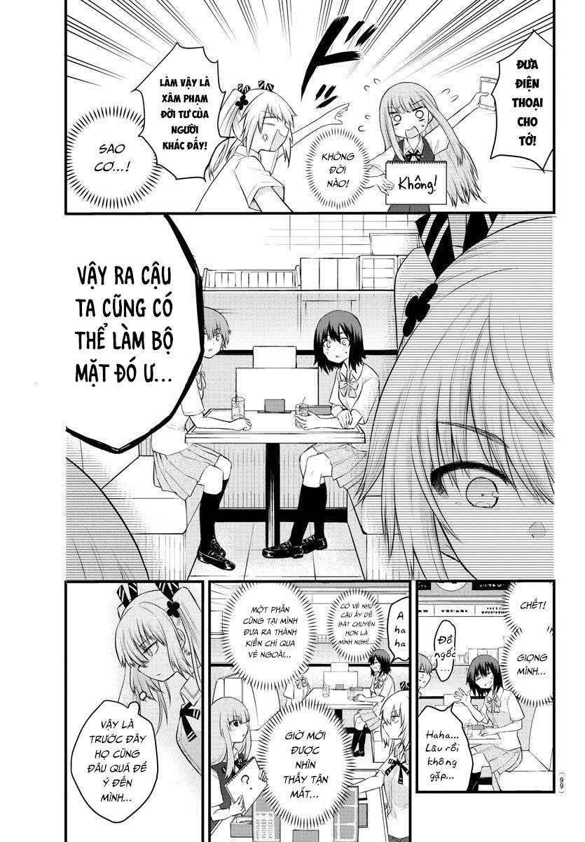 Koe Ga Dasenai Shoujo Wa "Kanojo Ga Yasashisugiru" To Omotte Iru Chap 16 - Next Chap 17