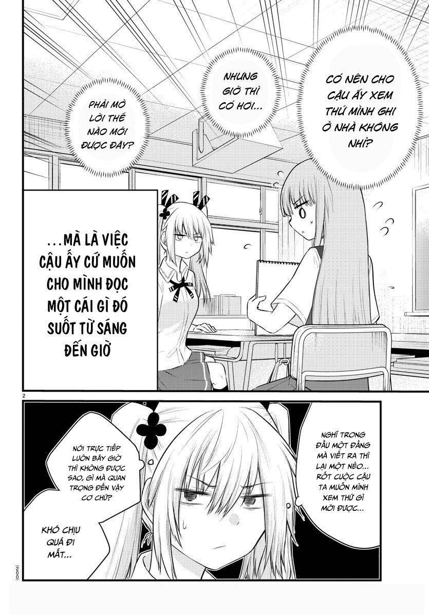 Koe Ga Dasenai Shoujo Wa "Kanojo Ga Yasashisugiru" To Omotte Iru Chap 17 - Next Chap 18