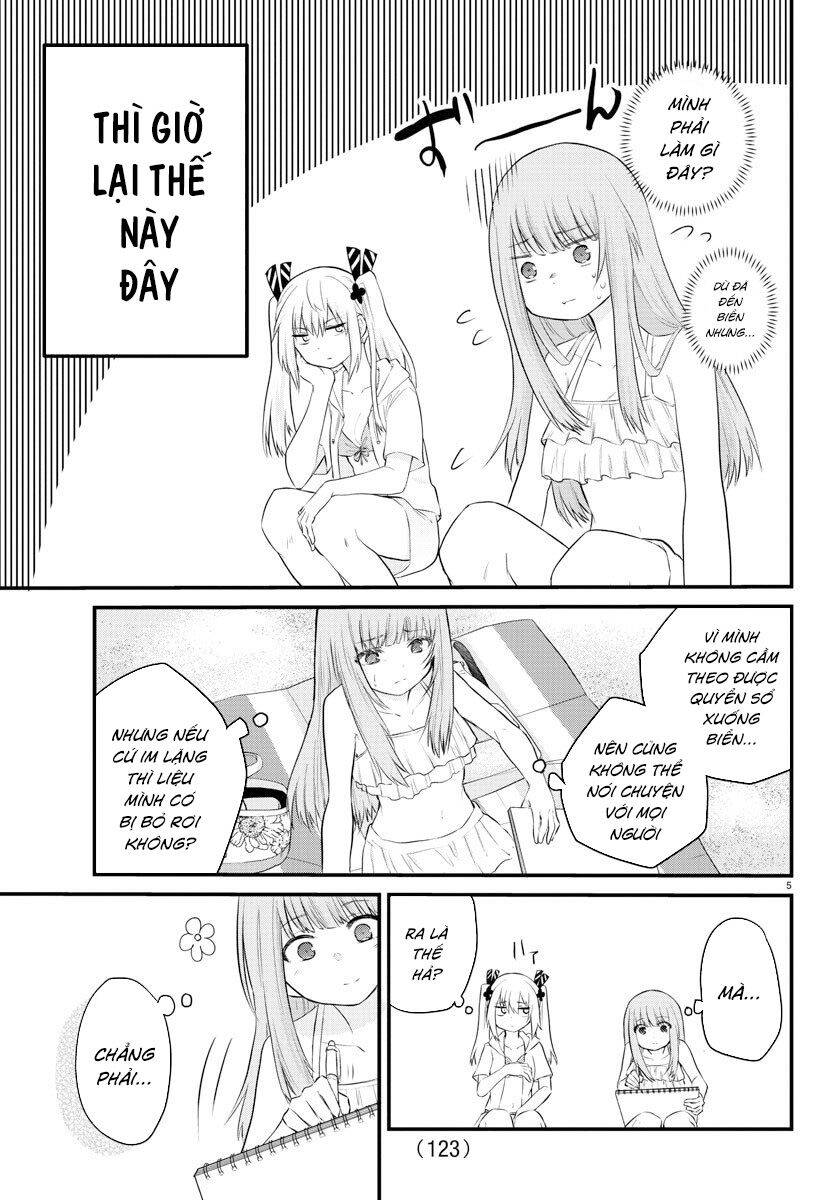 Koe Ga Dasenai Shoujo Wa "Kanojo Ga Yasashisugiru" To Omotte Iru Chap 18 - Next Chap 19