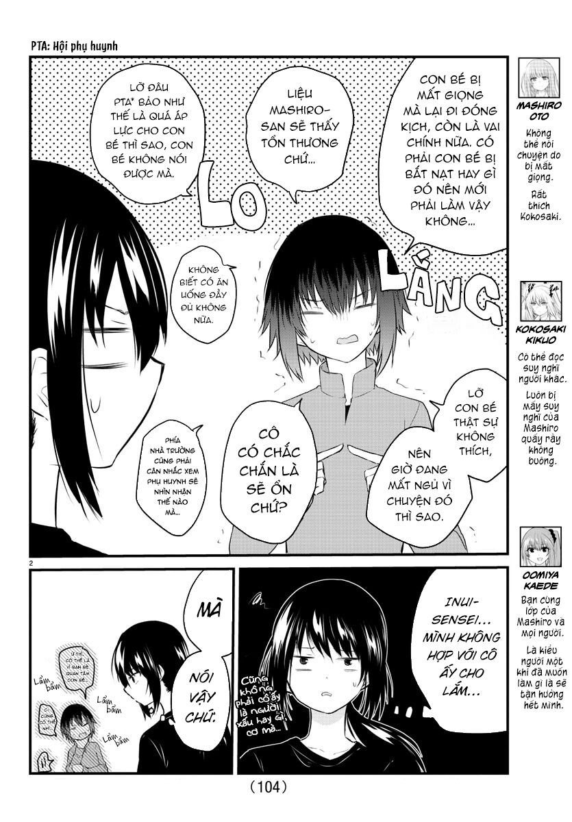 Koe Ga Dasenai Shoujo Wa "Kanojo Ga Yasashisugiru" To Omotte Iru Chap 50 - Next Chap 51