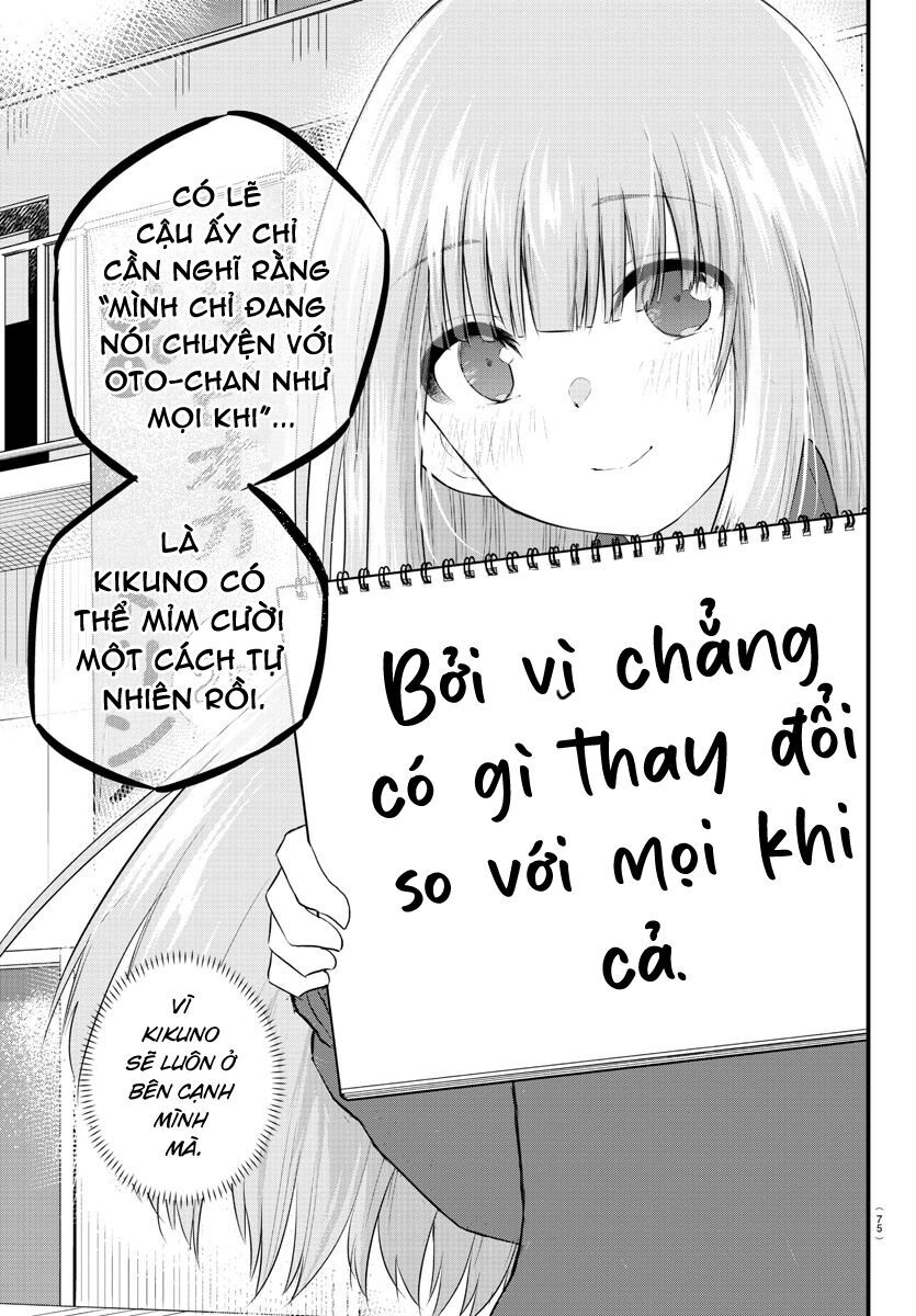 Koe Ga Dasenai Shoujo Wa "Kanojo Ga Yasashisugiru" To Omotte Iru Chap 52 - Next Chap 53