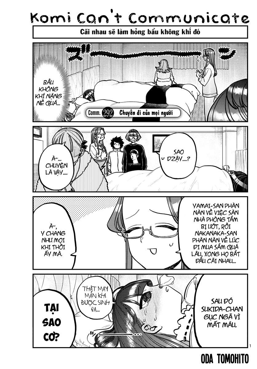 Komi Không Thể Giao Tiếp Chap 292 - Next Chap 293