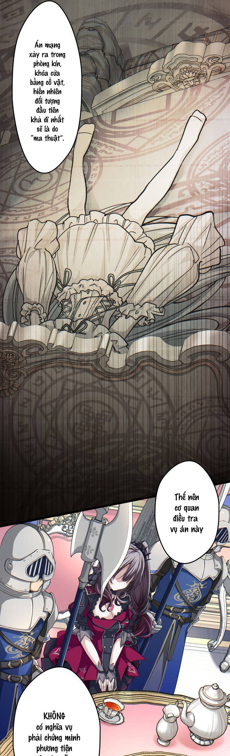 Kottou Mahougu Wa Reijou Alice Ni Sasayaku ‐ Oushitsu Kobutsushou No Jikenroku Chap 23 - Next Chap 24