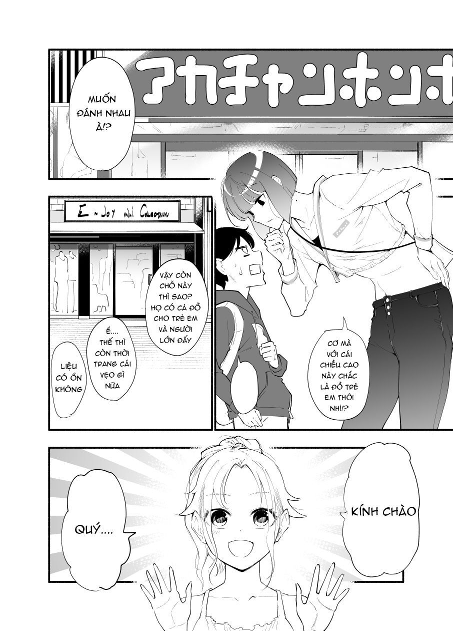 Koushinchou No Kouhai (♀) To Teishinchou No Senpai (♂) Ga Renai Ni Hatten Suru Made Chap 10 - Next Chap 11