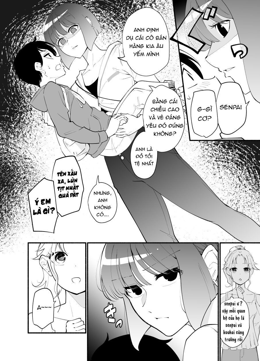 Koushinchou No Kouhai (♀) To Teishinchou No Senpai (♂) Ga Renai Ni Hatten Suru Made Chap 10 - Next Chap 11