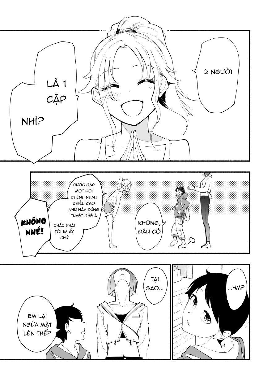 Koushinchou No Kouhai (♀) To Teishinchou No Senpai (♂) Ga Renai Ni Hatten Suru Made Chap 10 - Next Chap 11