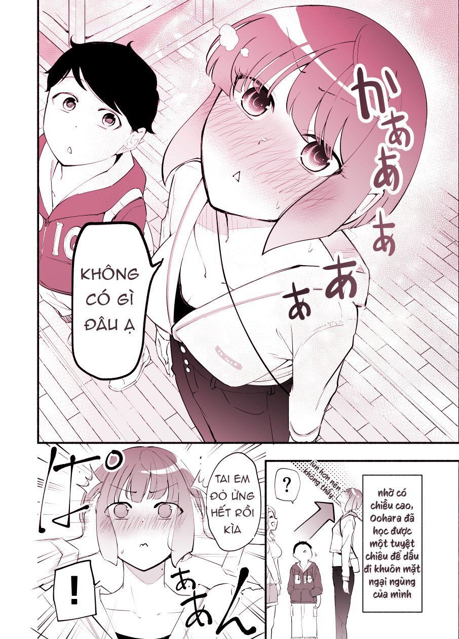 Koushinchou No Kouhai (♀) To Teishinchou No Senpai (♂) Ga Renai Ni Hatten Suru Made Chap 10 - Next Chap 11