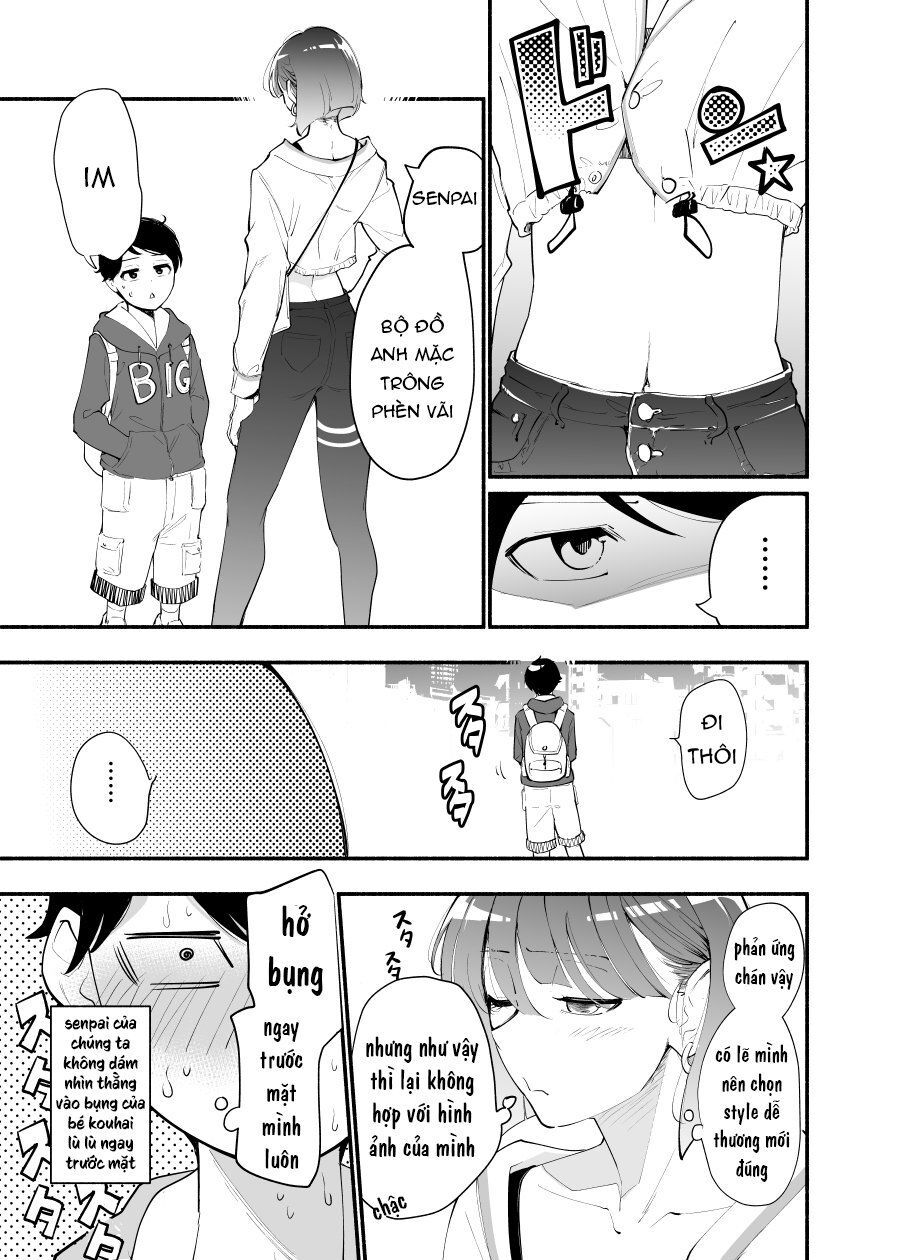 Koushinchou No Kouhai (♀) To Teishinchou No Senpai (♂) Ga Renai Ni Hatten Suru Made Chap 9 - Next Chap 10