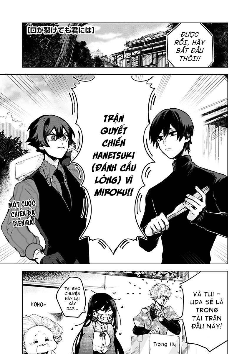 Kuchi Ga Saketemo Kimi Niwa Chap 11 - Next Chap 12