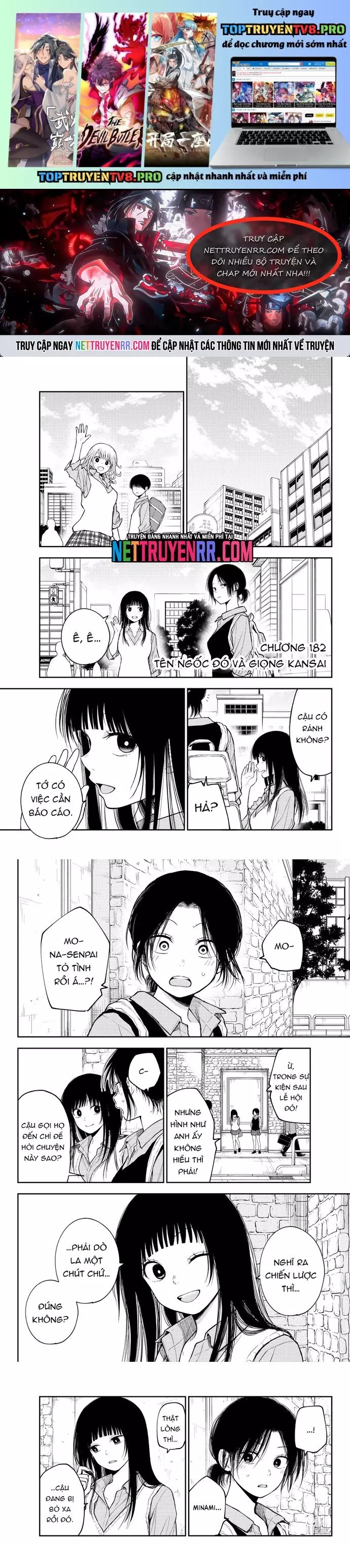 Kuroiwa Medaka Ni Watashi No Kawaii Ga Tsuujinai Chap 182 - Next Chap 183